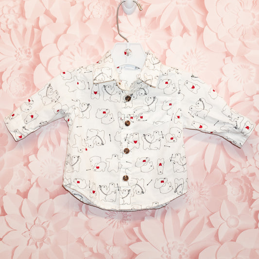 Cupid Bears Shirt Size 0-3m