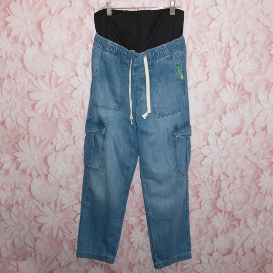 NWT Maternity Cargo Jeans Size S