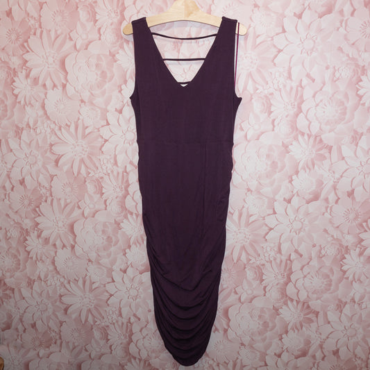 Purple Maternity Dress Size S