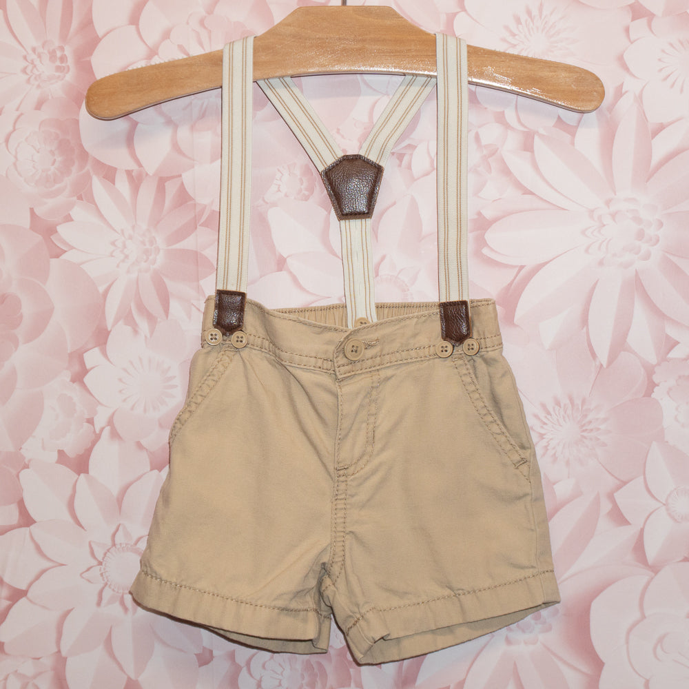 Suspender Shorts Size 9m
