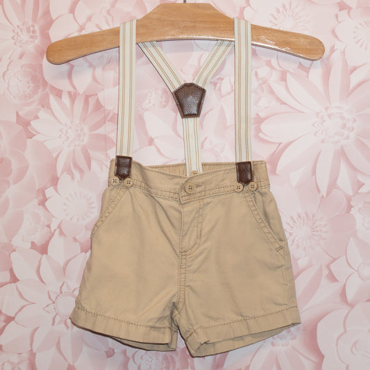 Suspender Shorts Size 9m