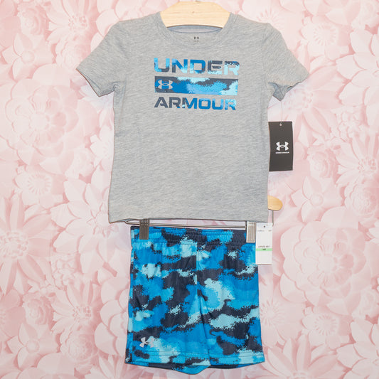 NWT Under Armour Short Set Size 18m