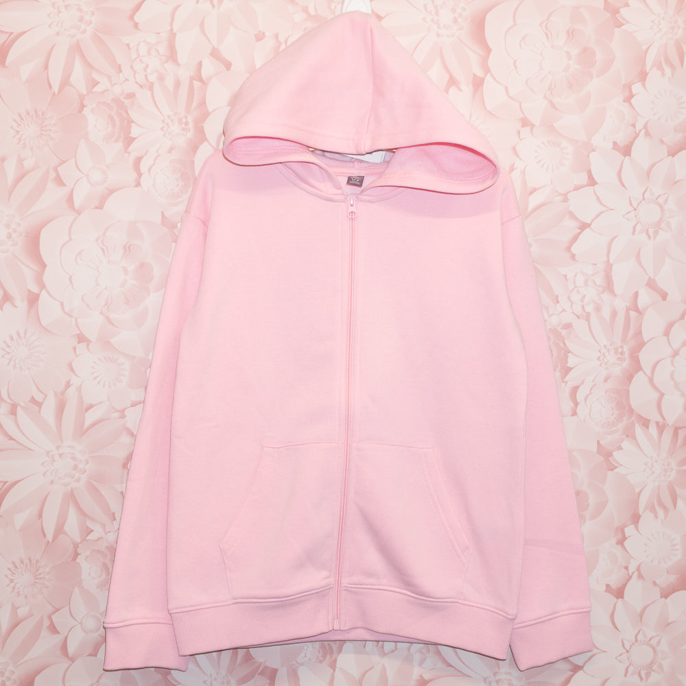 Pink Zip Hoodie Size 10-12