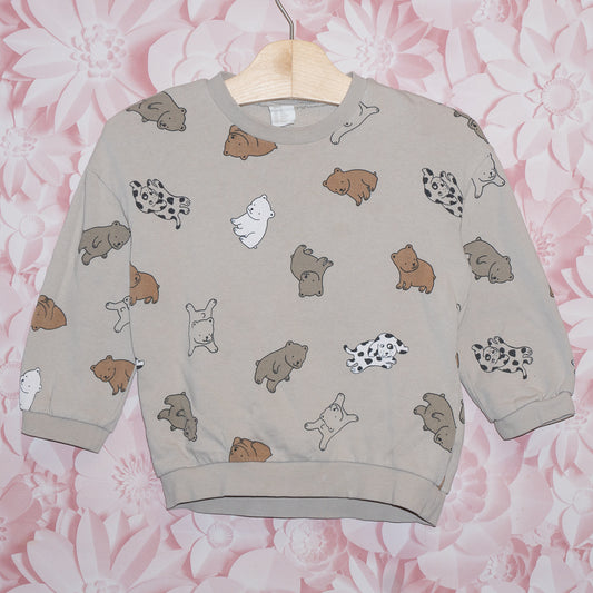 Bears & Puppies Crewneck Size 3T