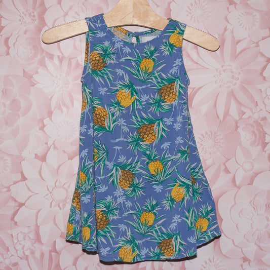 Flowy Pineapple Dress Size 2T
