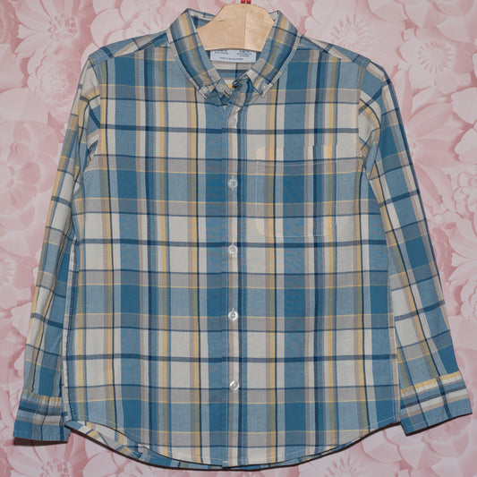 NWT Plaid Shirt Size 6-7