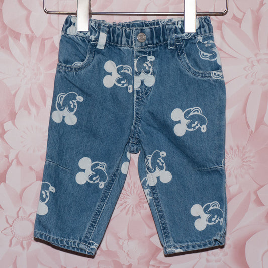 Mickey Mouse Jeans Size 6m