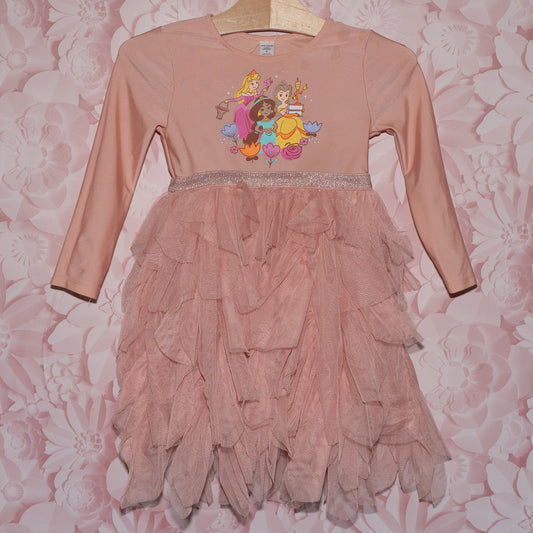 Disney Princess Ruffled Dress Size 3