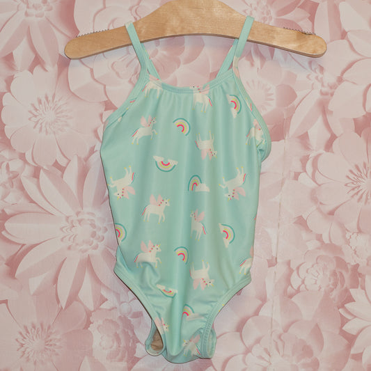 Unicorn & Rainbow Swimsuit Size 18-24m