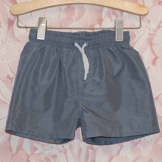 Grey Swim Trunks Size 1-2y