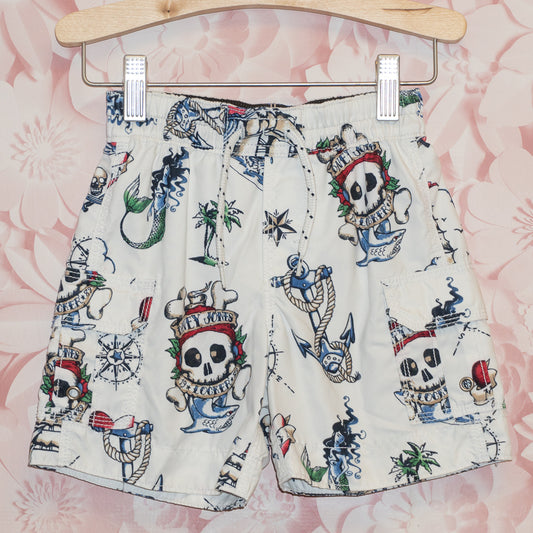 Pirate Swim Trunks Size 18-24m