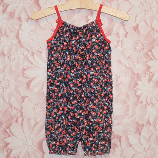 Floral Shortie Romper Size 18-24m