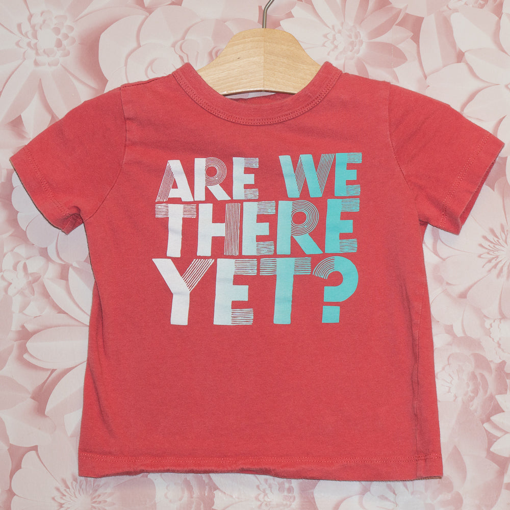 Are We There Yet Tee Size 3T