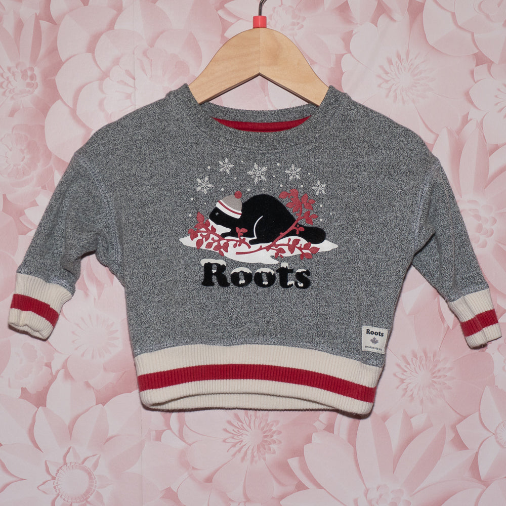 Roots Beaver Crewneck Size 0-3m
