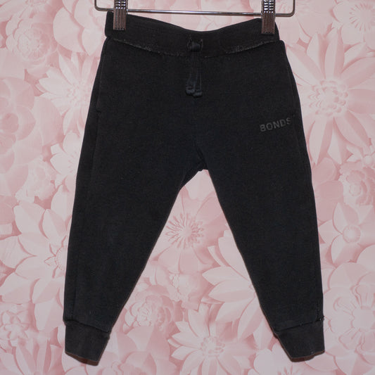Bonds Black Track Pants Size 18-24m