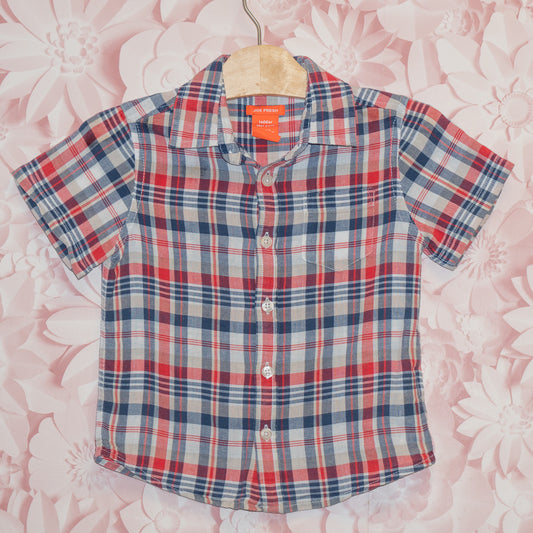 Plaid Shirt Size 3