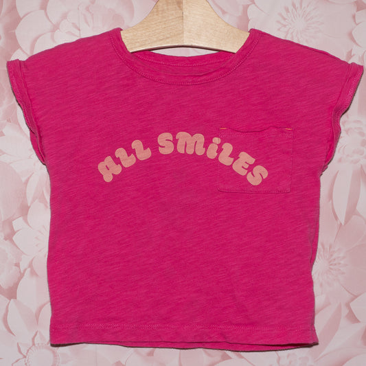 All Smiles Tee Size 3T