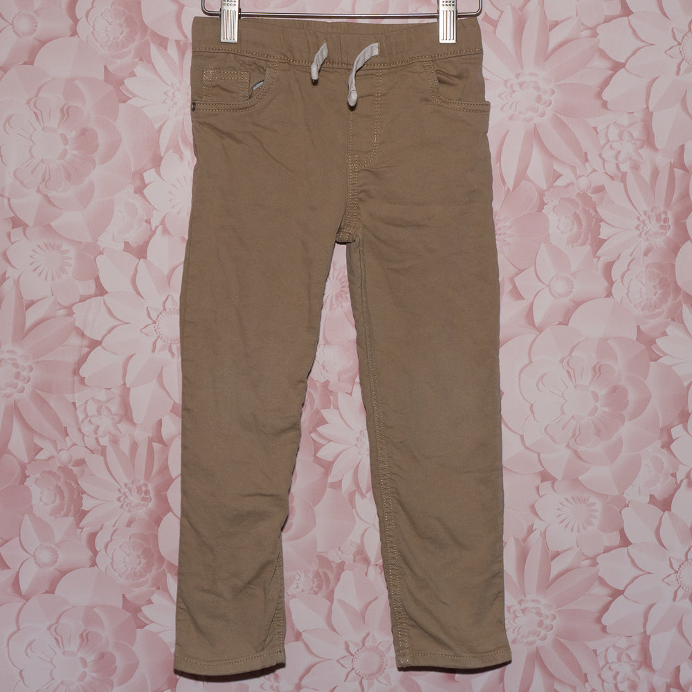 Khaki Pull-on Pants Size 5T