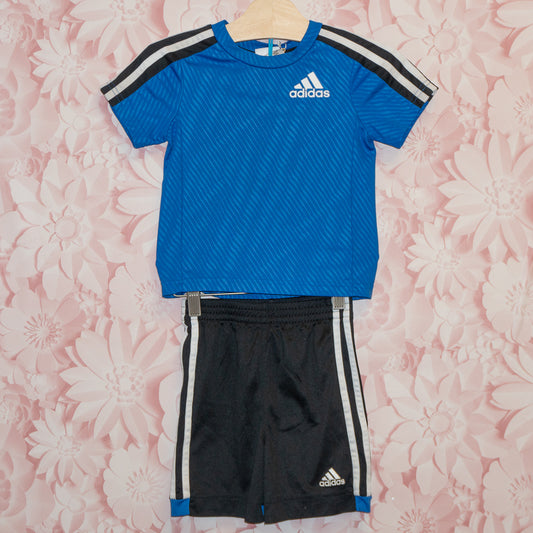 Blue/Black Athletic Set Size 2T