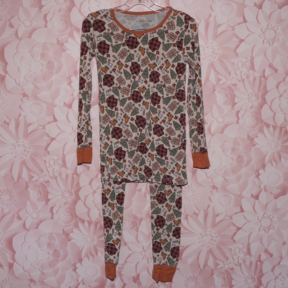 Bamboo Lumberjack PJs Size 5T