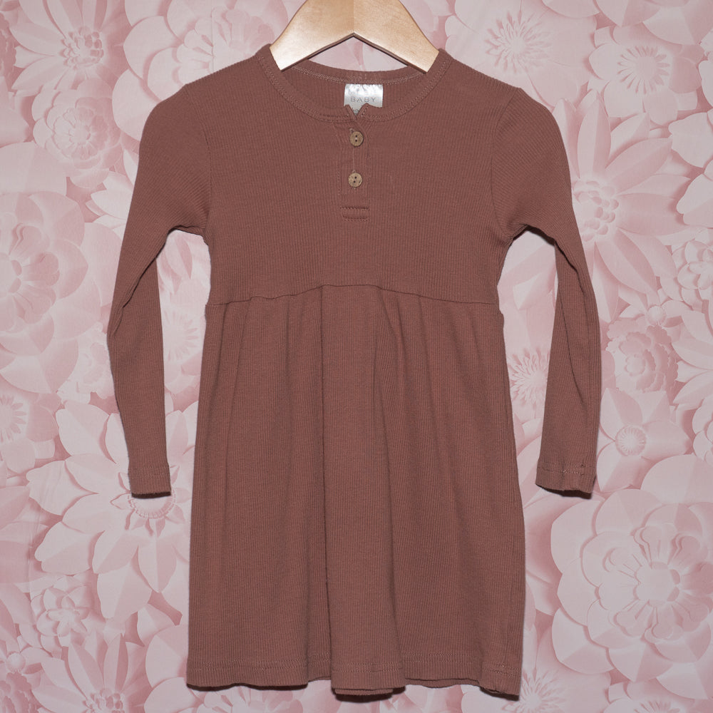 Rib-knit Dress Size 3T