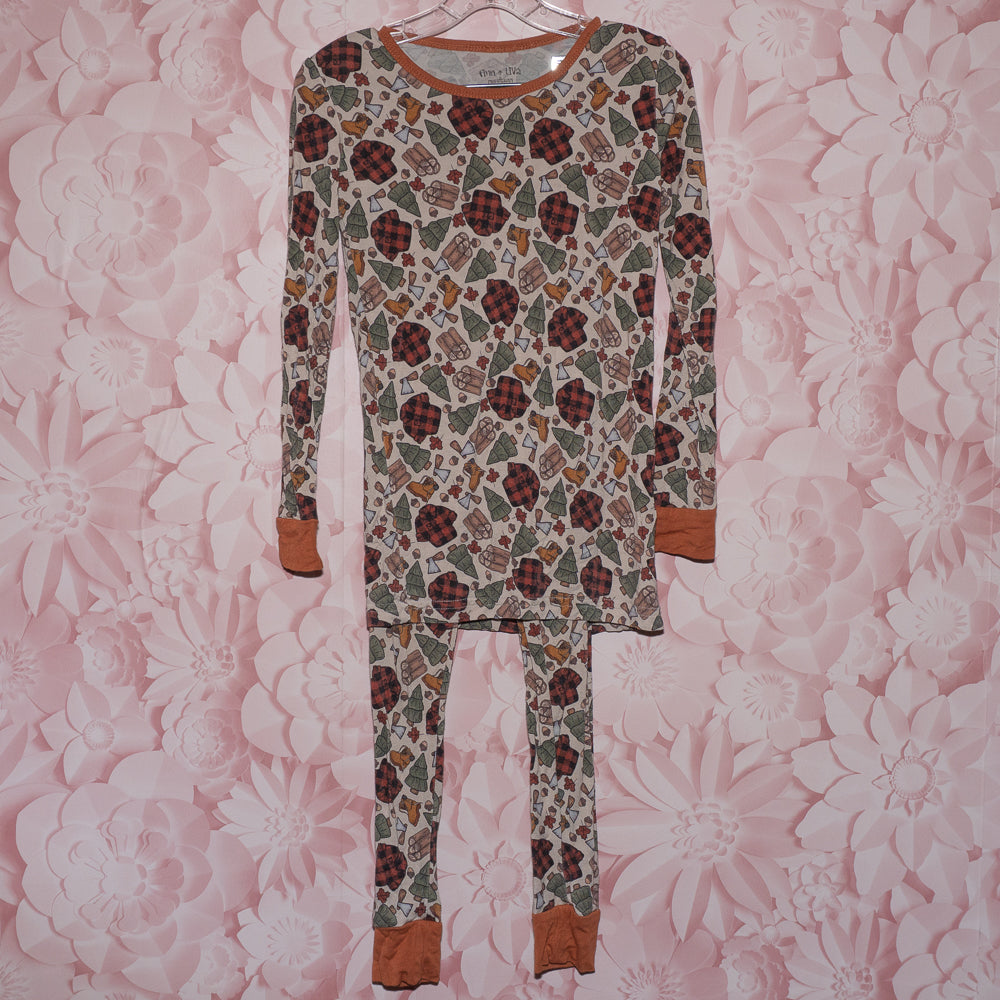 Bamboo Lumberjack PJs Size 5T