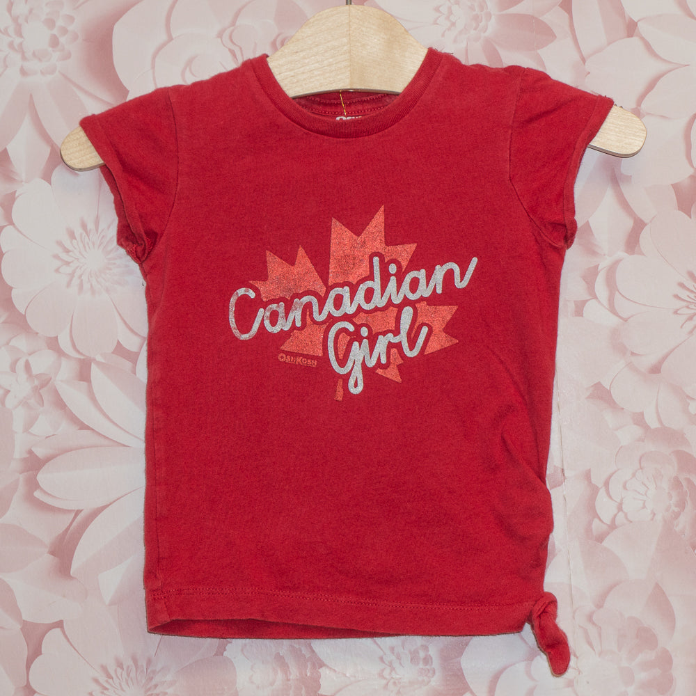 Canadian Girl Tee Size 2