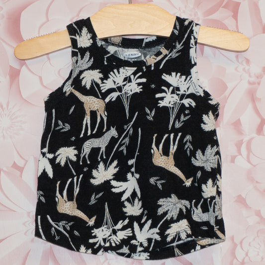 Giraffe & Zebra Tank Size 12-18m