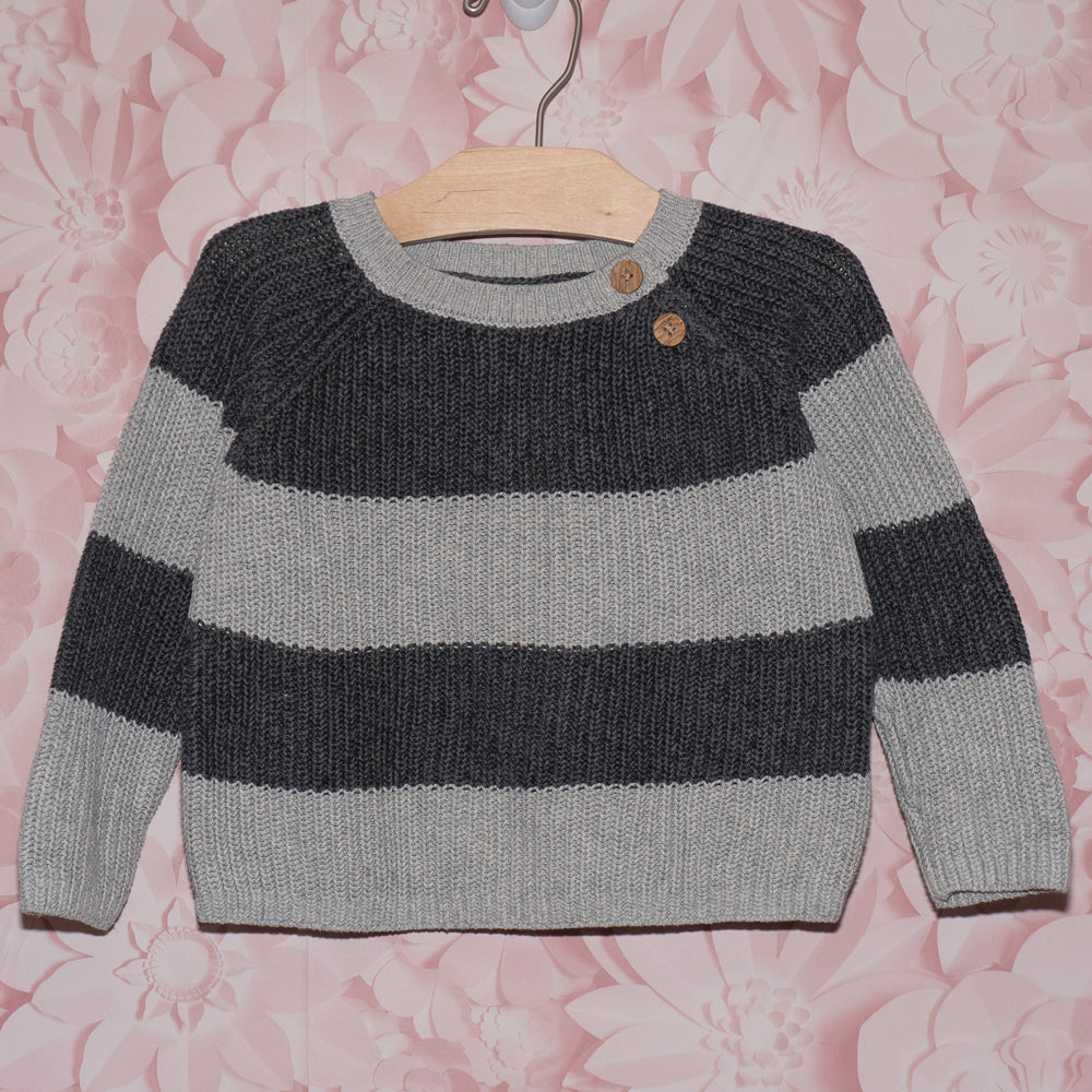 Striped Knit Sweater Size 24m