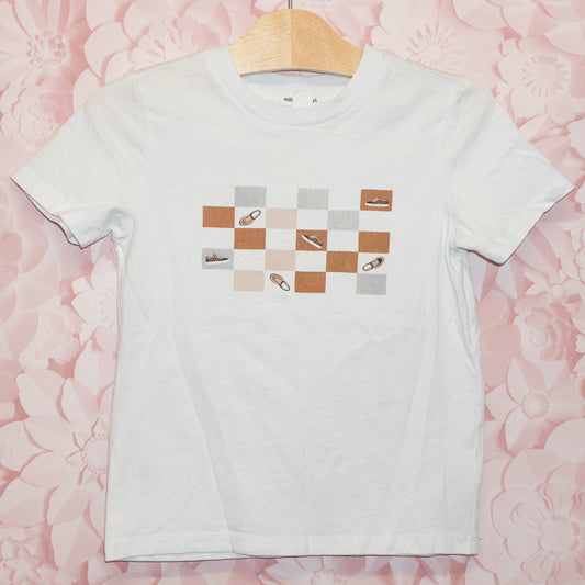 Checked Runner Tee Size 6Y