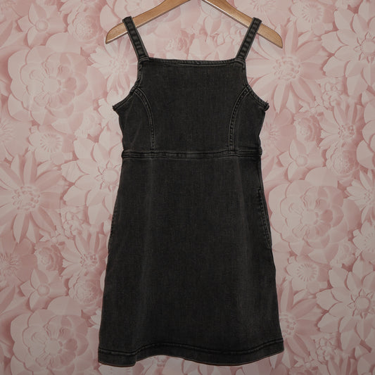 Black Denim Dress Size 9/10
