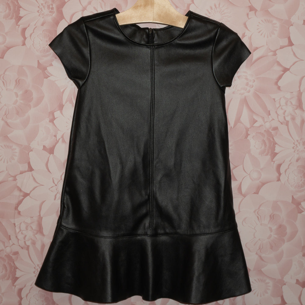 Faux Leather Dress Size 5
