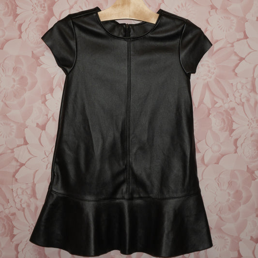 Faux Leather Dress Size 5