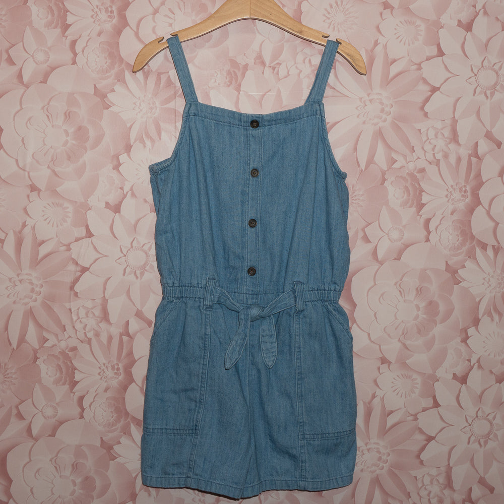 Denim Romper Size 10-12