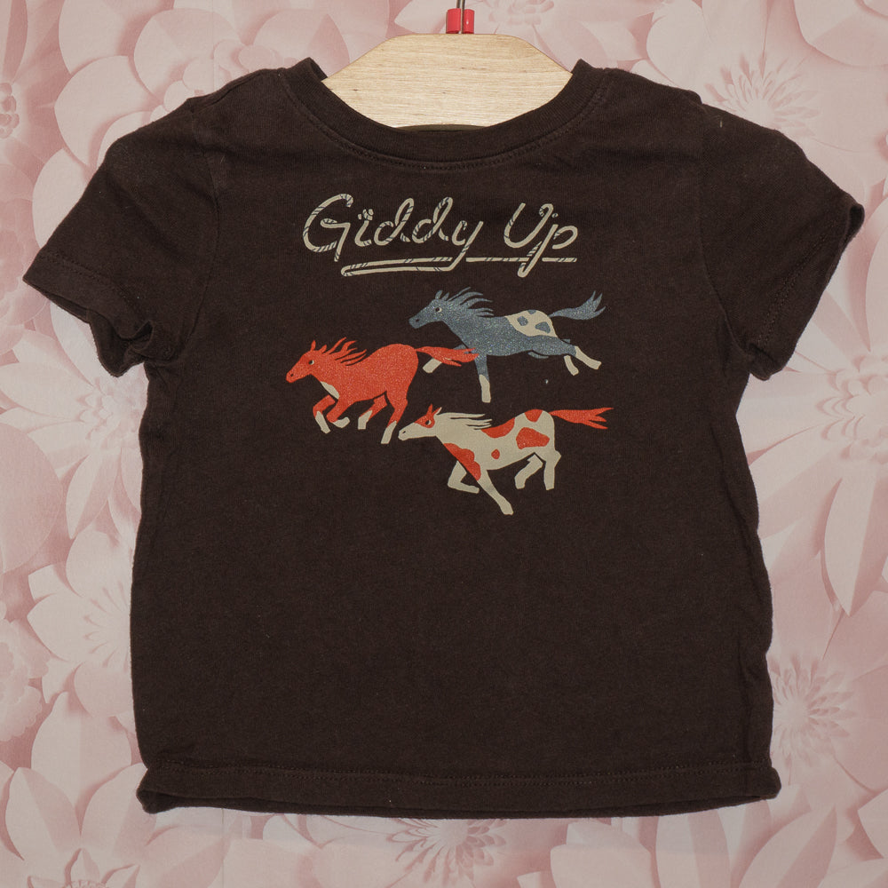 Giddy Up Tee Size 18-24m