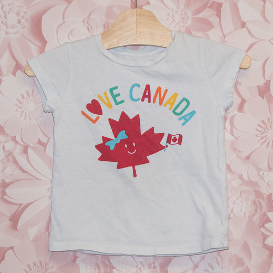 Love Canada Tee Size 3