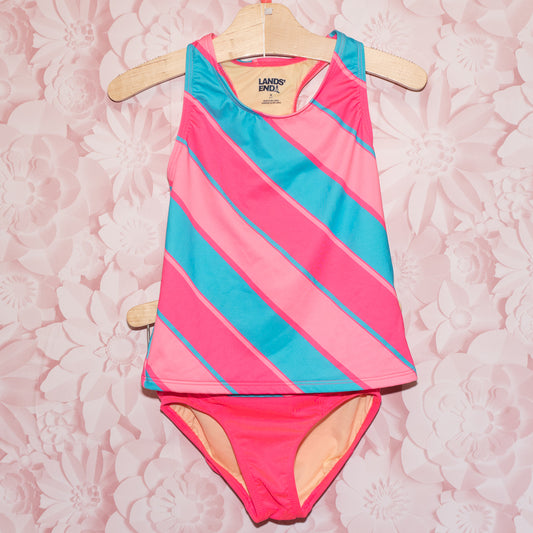Striped Tankini Size 6-7