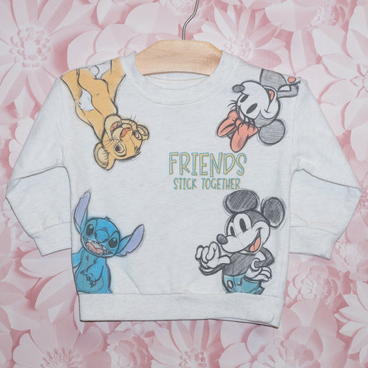 Disney Friends Crewneck Size 12-18m