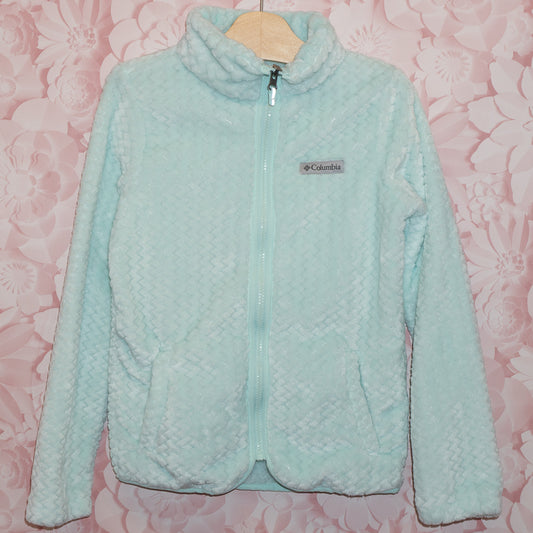 Turquoise Zigzag Jacket Size 10/12