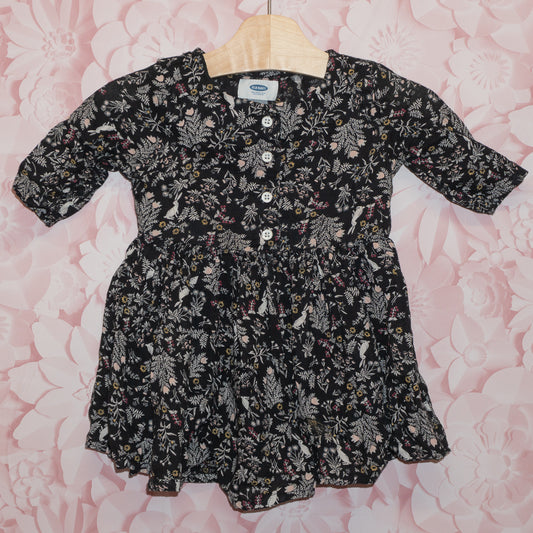 Woodland Bunny Dress Size 2T