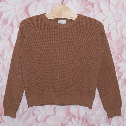 Brown Knit Sweater Size 5/6