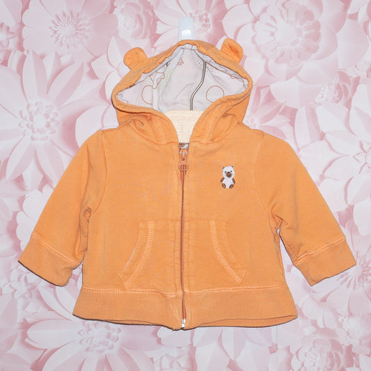 Orange Hoodie Size 0-3m