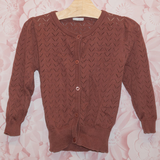 Knit Chevron Cardigan Size 5Y