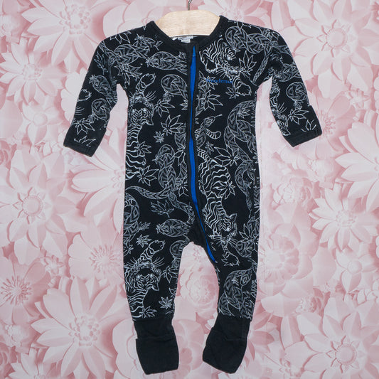 Bonds Snake & Tiger Wondersuit Size 3-6m