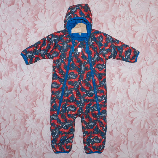 Lightweight Snowsuit Size 12m