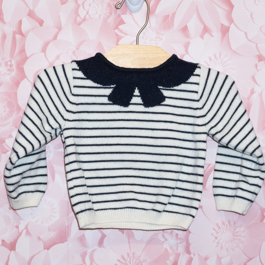 Striped Knit Sweater Size 18m