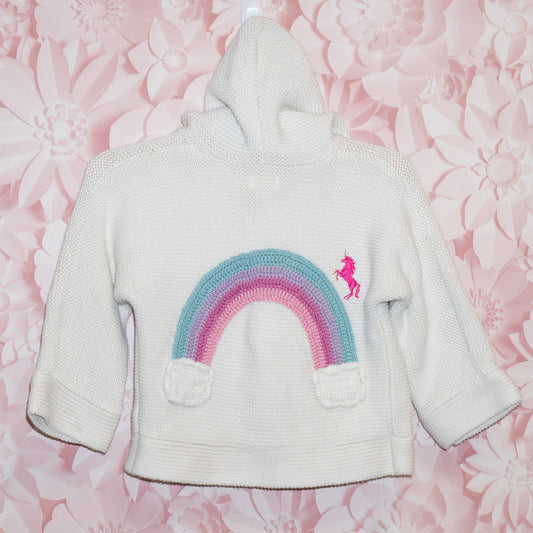 Rainbow Cardigan Size 12-18m