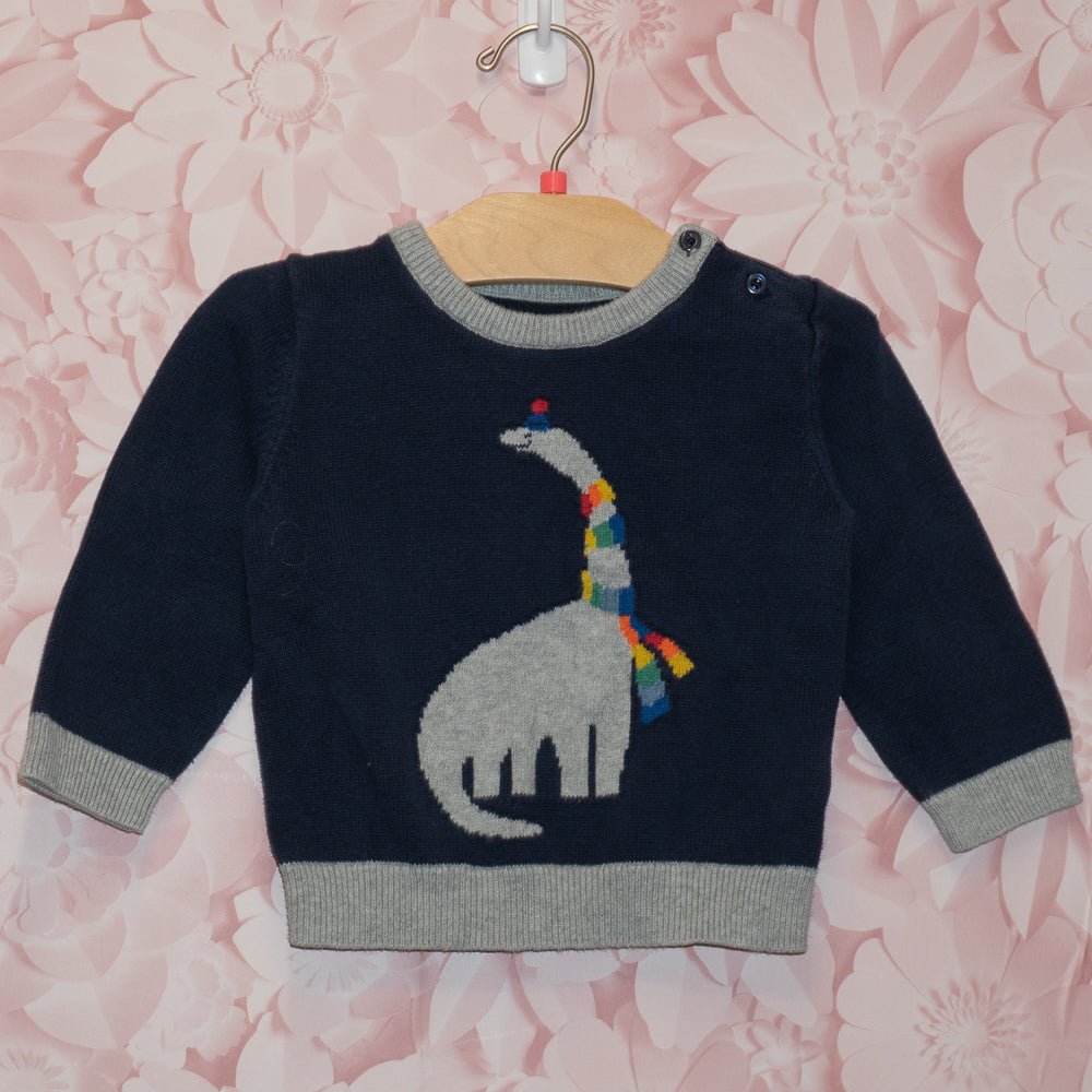 Rainbow Dino Sweater Size 18-24m