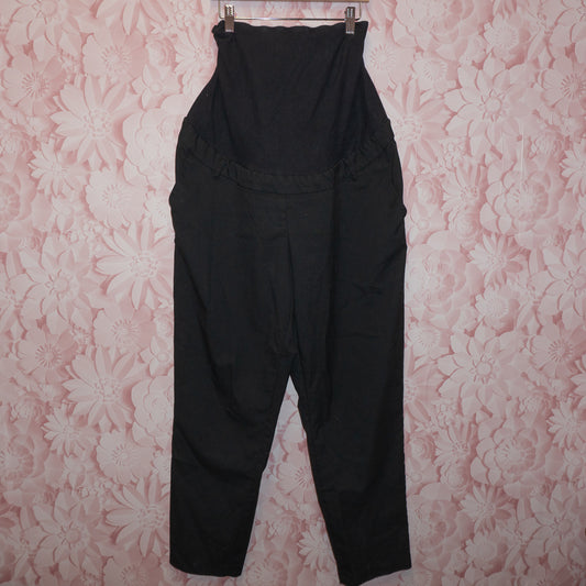 Black Materntiy Trousers Size L