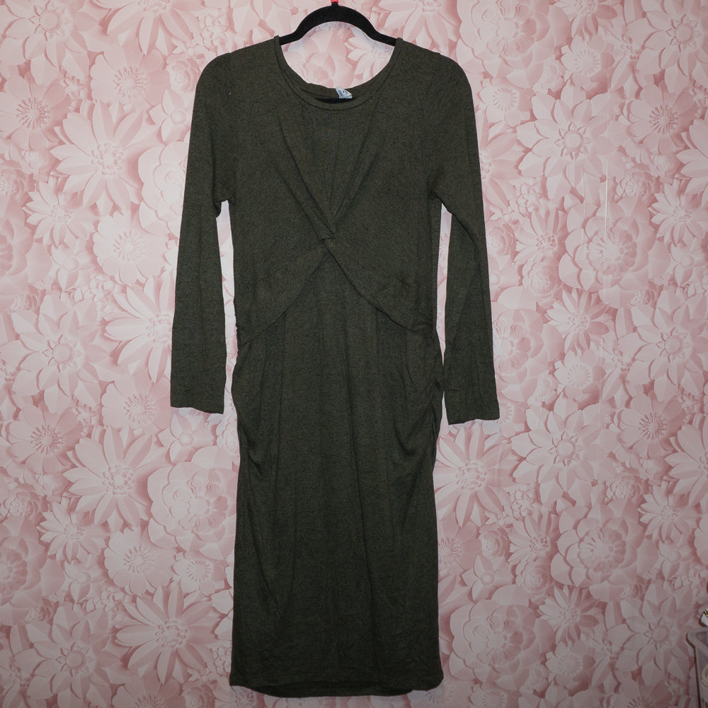 Green Maternity Dress Size M